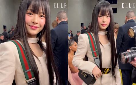 hanni gucci event|hanni Gucci bag.